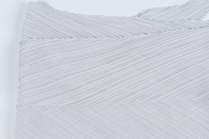 PLEATS PLEASE ISSEY MIYAKE BLUE SCARF ONE SIZE