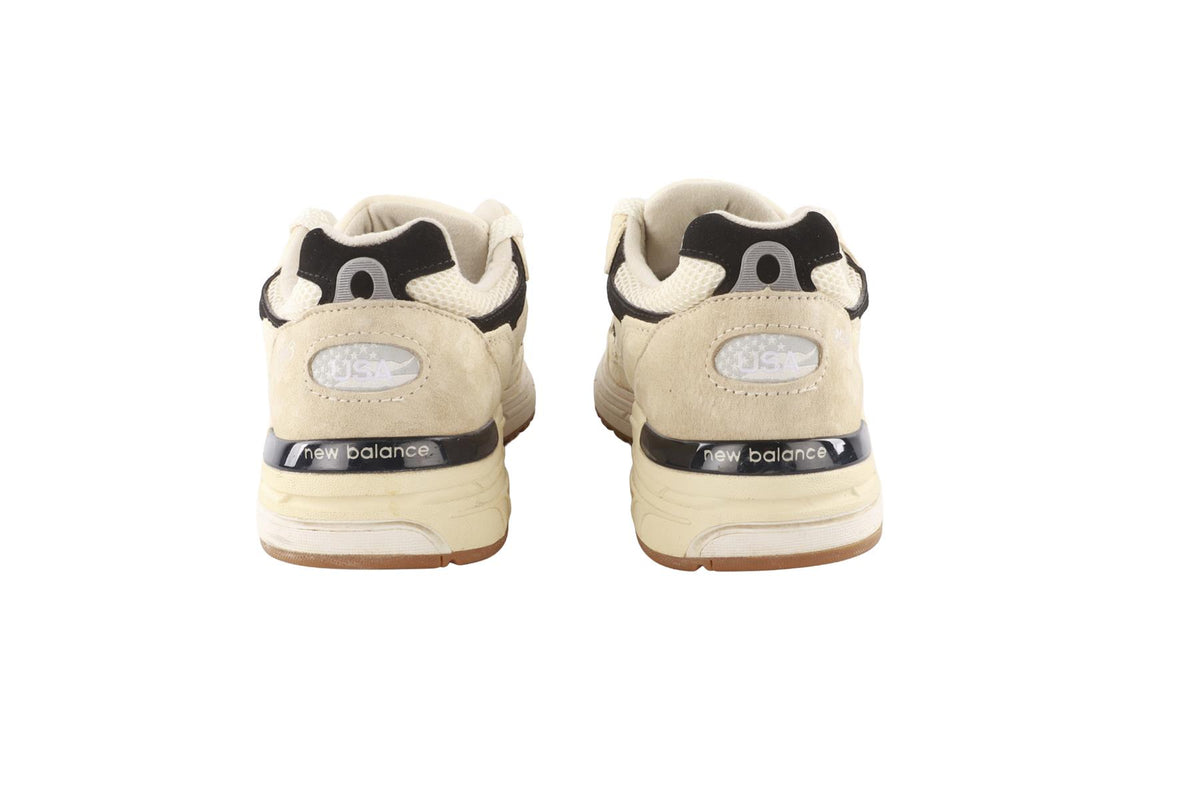 NEW BALANCE + TEDDY SANTIS CREAM 993 SEA SALT BLACK SNEAKERS EU 38.5 UK 5.5 US 6