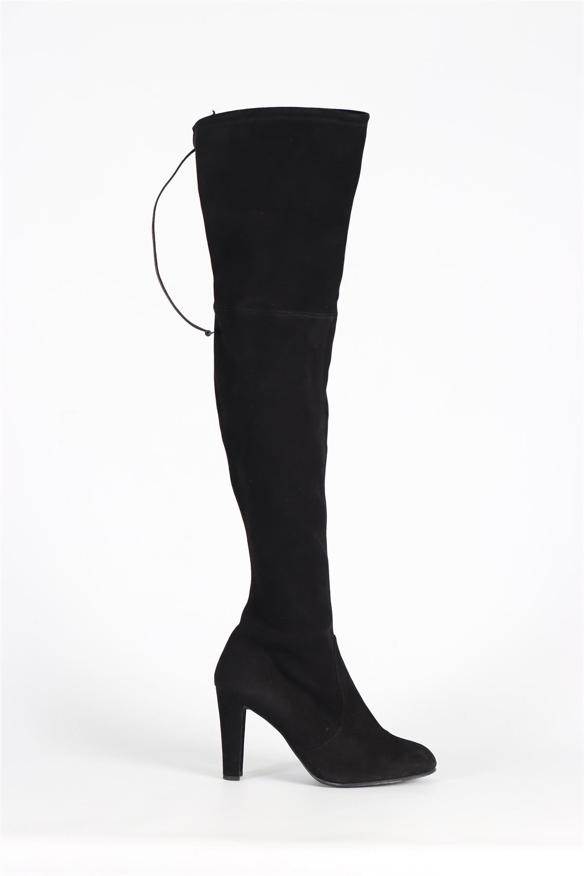 STUART WEITZMAN SUEDE OVER THE KNEE BOOTS