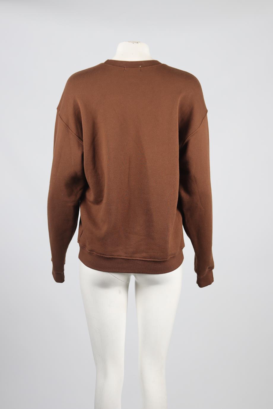 ETERNE COTTON BLEND SWEATSHIRT XSMALL