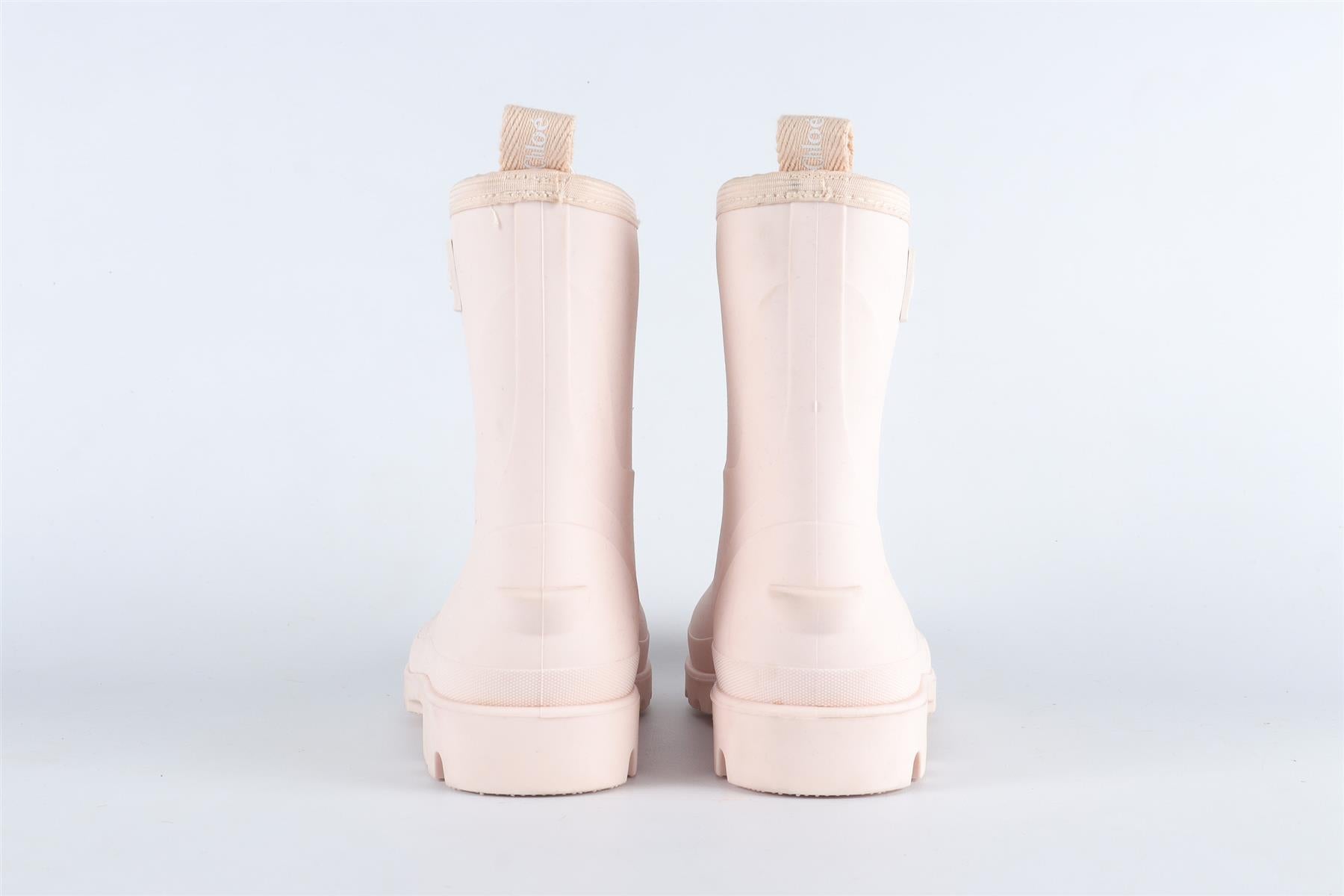 CHLOÉ PINK KIDS GIRLS WELLINGTON BOOTS EU 36 UK 3 US 4.5