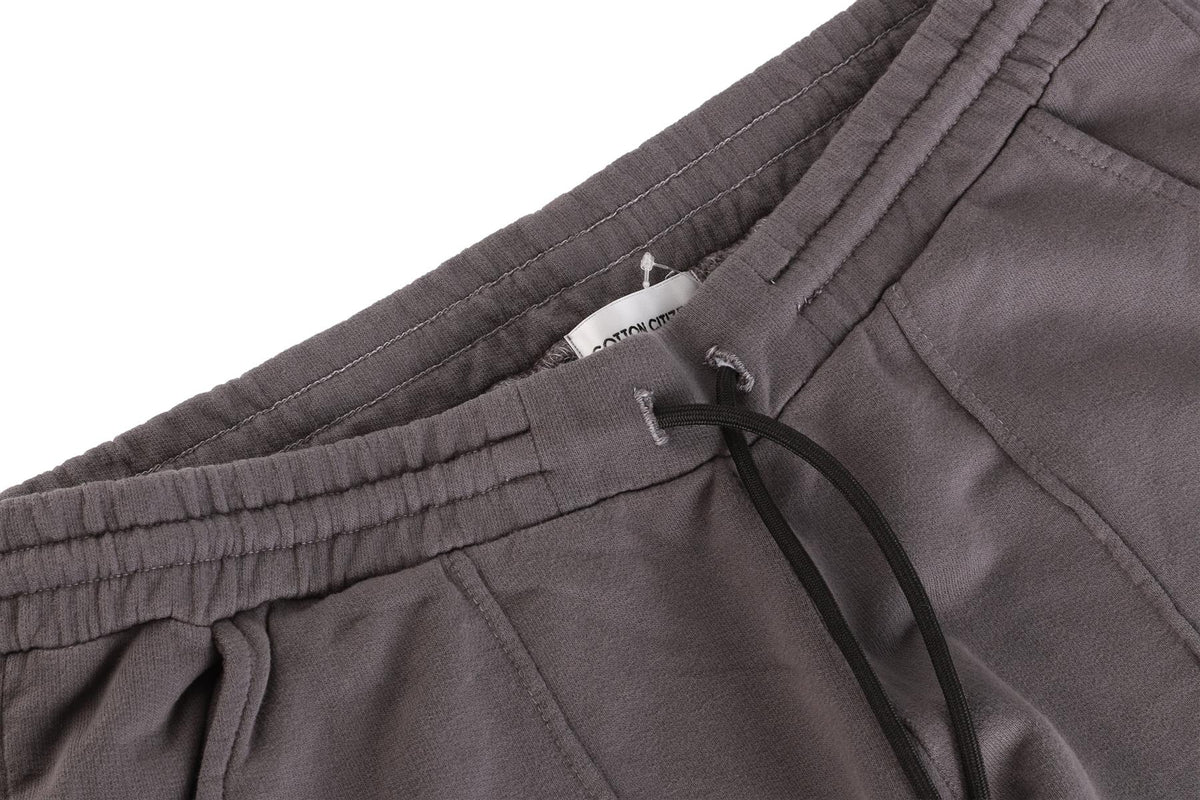 COTTON CITIZEN GREY COTTON TRACK PANTS SMALL