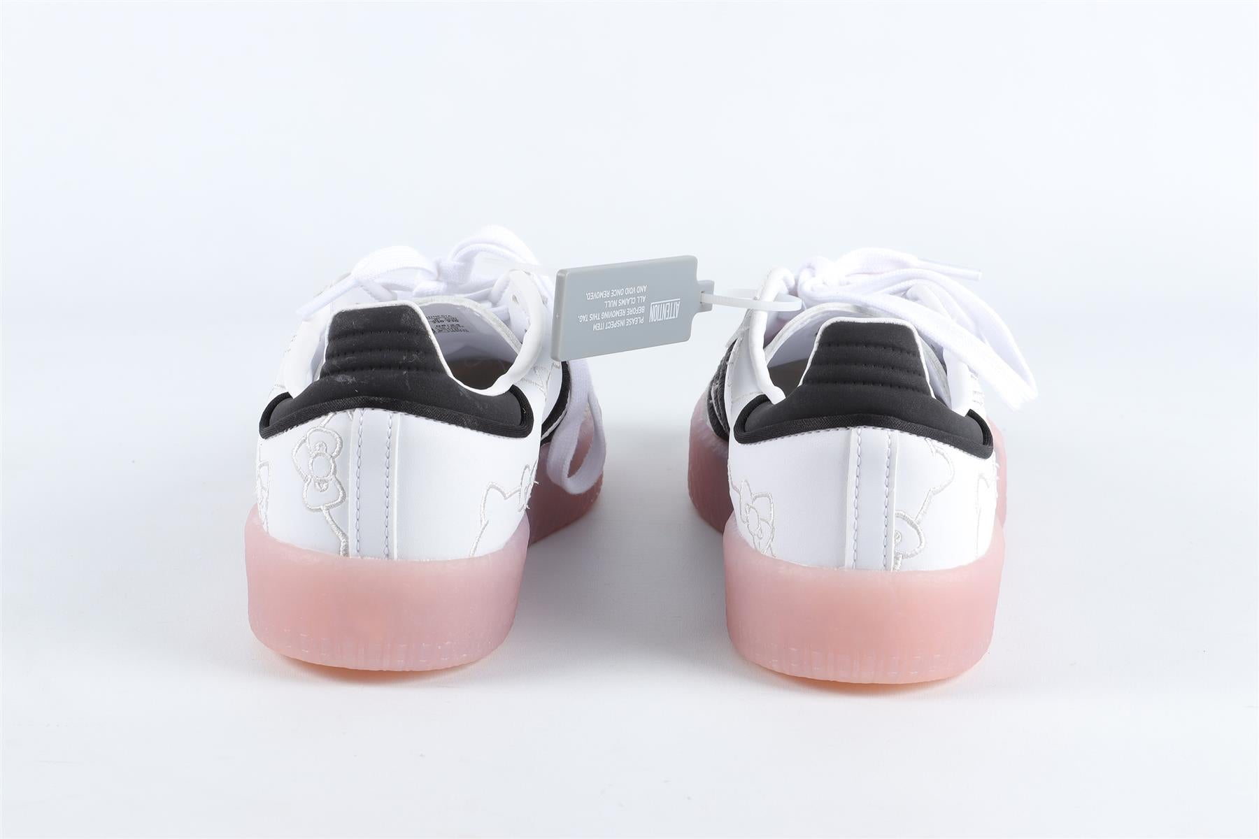 ADIDAS WHITE LEATHER TRAINERS UK 4.5 EU 37.5 US 6