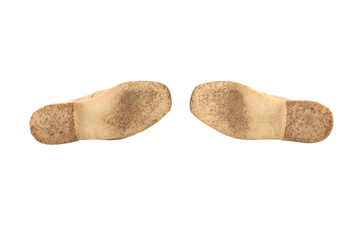 LEMAIRE CREAM MEN'S SUEDE BOOTS EU 42 UK 8 US 9