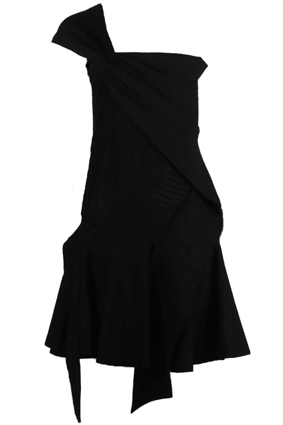 ZAC POSEN CREPE MINI DRESS MEDIUM