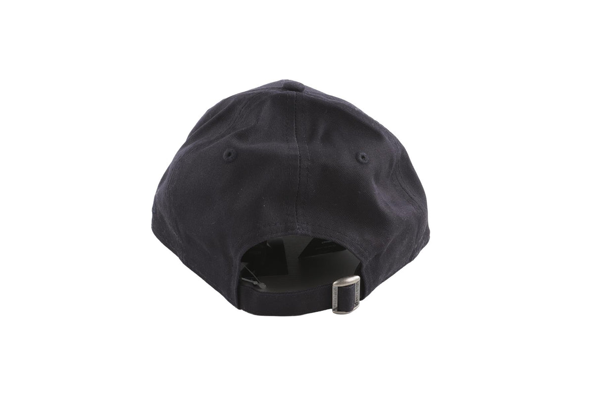SAINT LAURENT + NEW ERA NAVY COTTON BASEBALL CAP