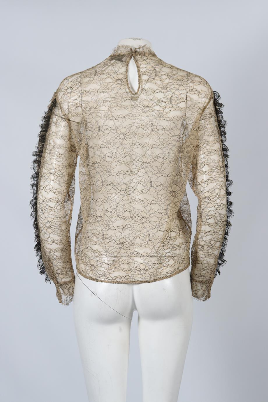 PREEN BY THORNTON BREGAZZI LACE TOP SMALL