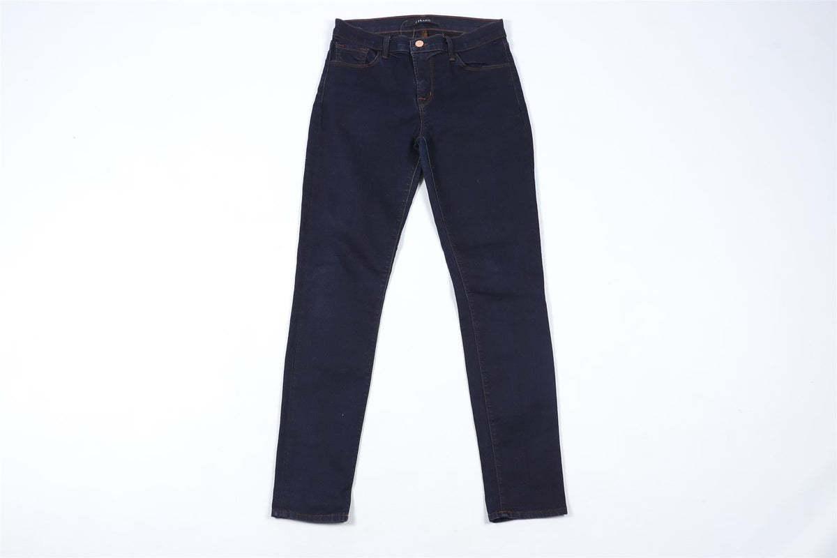 J BRAND BLUE HIGH RISE SKINNY JEANS W27 UK 8-10
