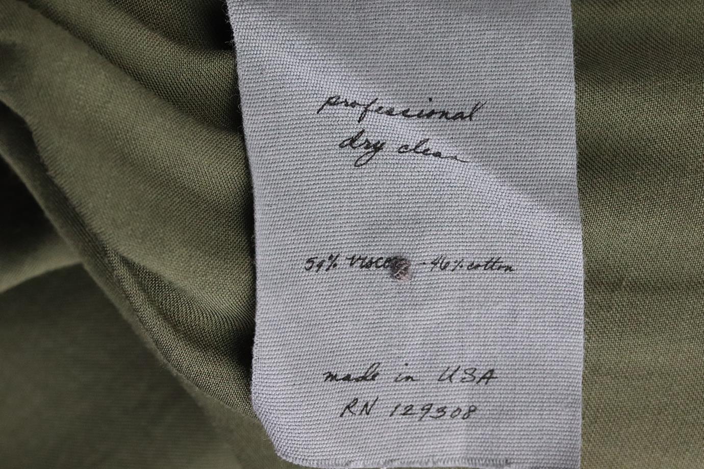 RAQUEL ALLEGRA TIERED SATIN MAXI DRESS UK 12