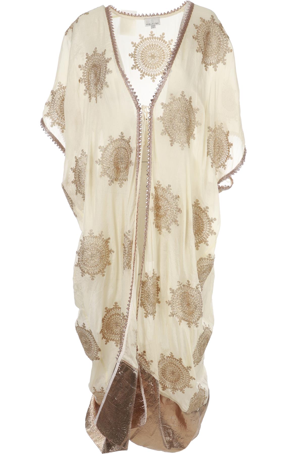 MIGUELINA CREAM CREPE COVER UP SMALL