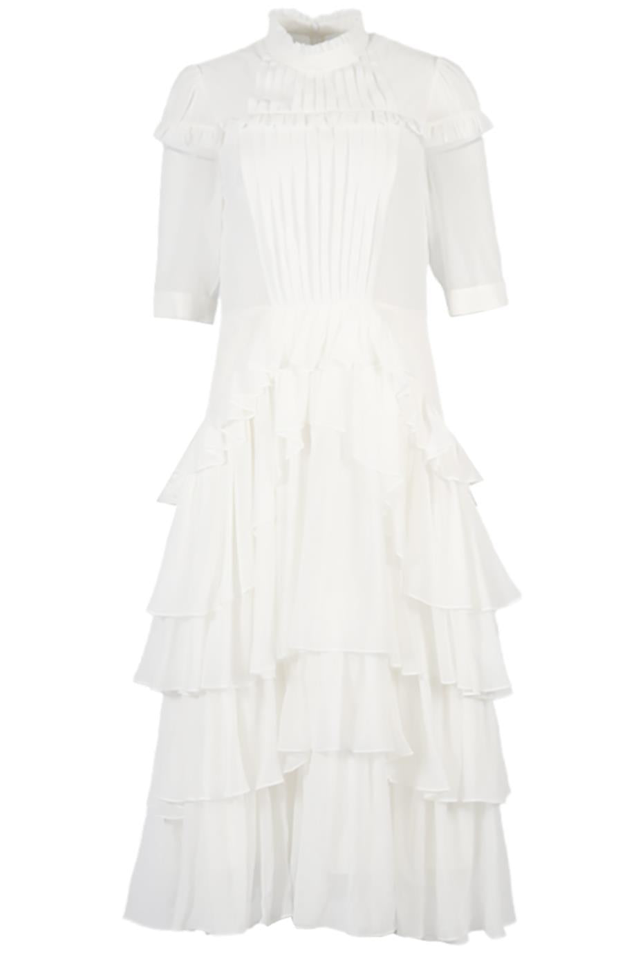 BORA AKSU CREPE MAXI DRESS FR 42 UK 14