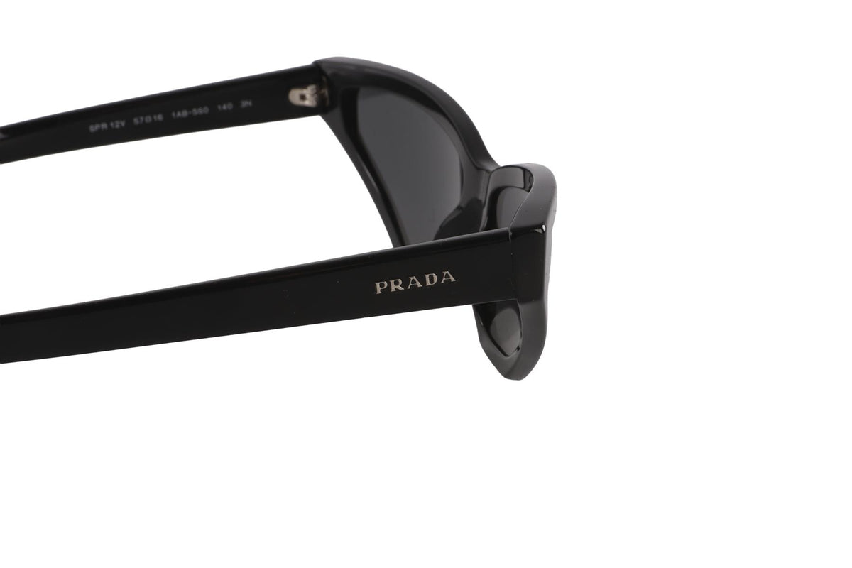 PRADA BLACK CAT EYE ACETATE SUNGLASSES