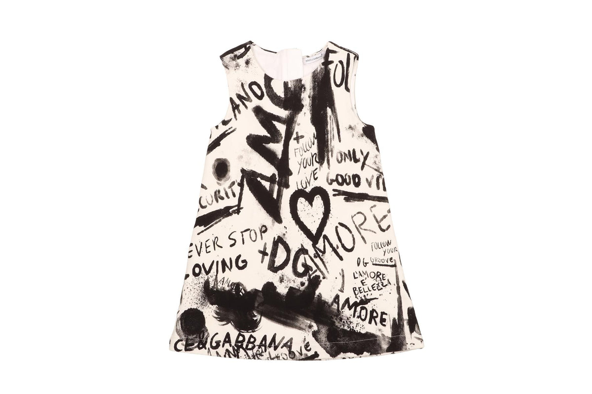 DOLCE & GABBANA WHITE KIDS GIRLS DRESS 2 YEARS
