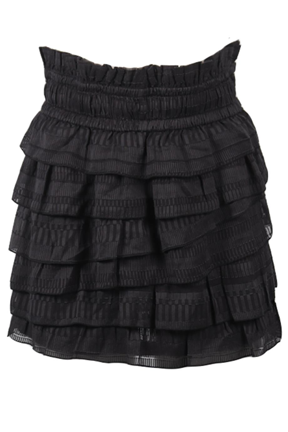 IRO SILK BLEND MINI SKIRT FR 38 UK 10