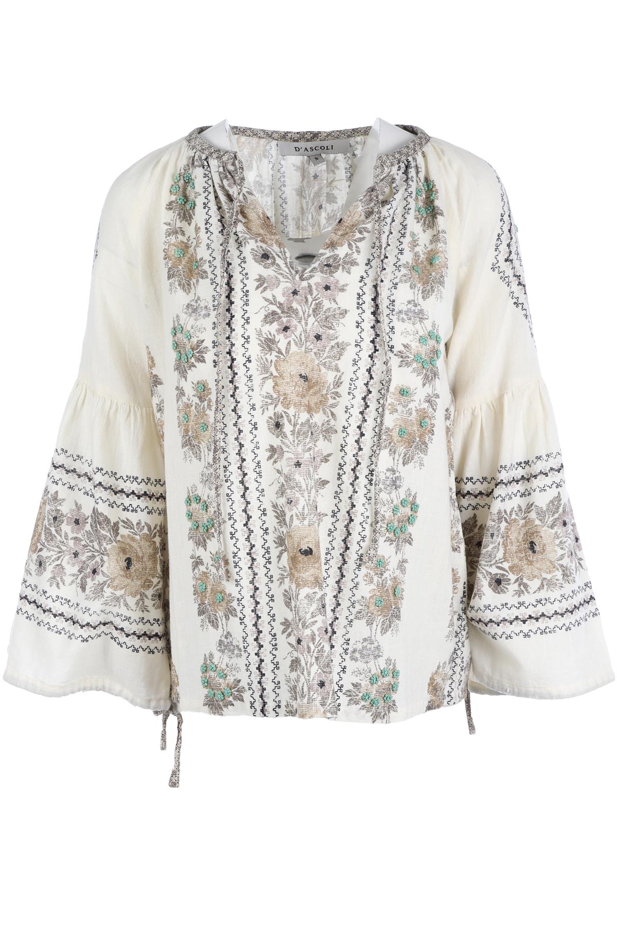 D'ASCOLI CREAM COTTON TOP SMALL
