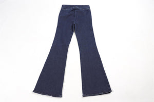 FRAME BLUE HIGH RISE FLARED JEANS W29 UK 10-12