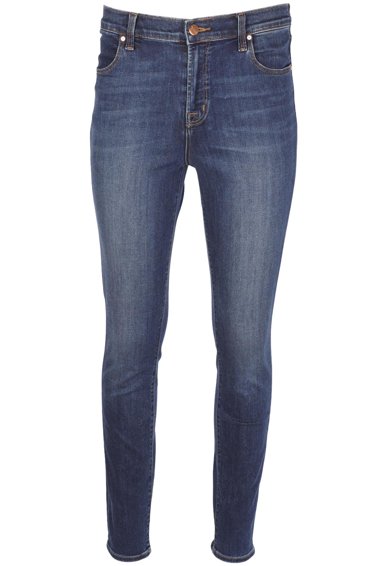 J BRAND BLUE DENIM HIGH RISE SKINNY JEANS W29 UK 10-12
