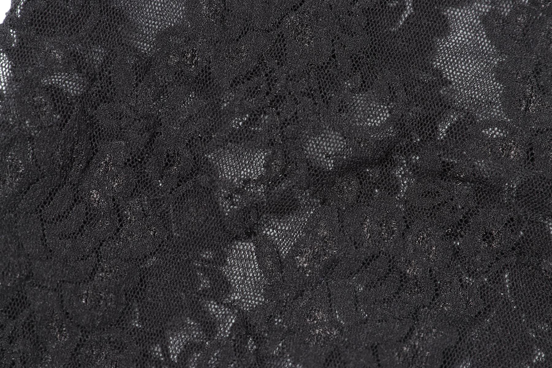 GUCCI BLACK LACE TIGHTS LARGE