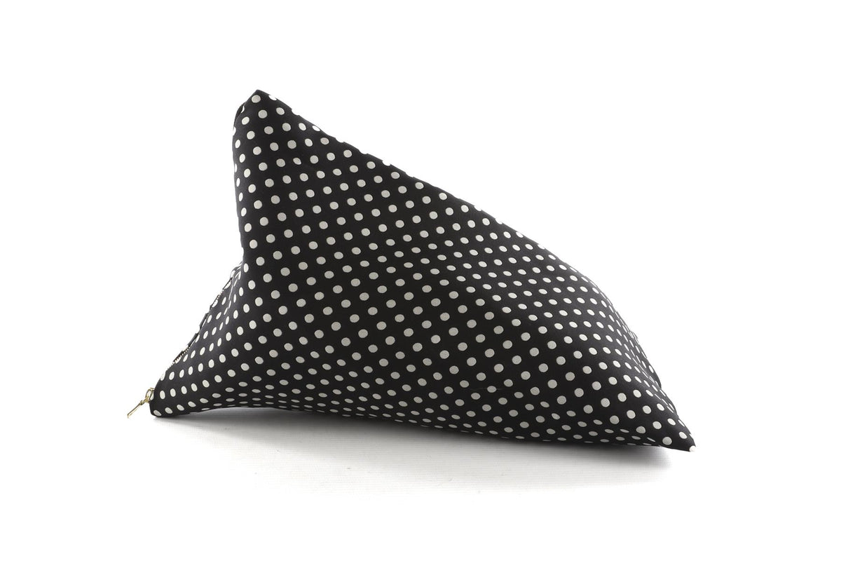 ONE/OF by Patricia Voto Black Satin Clutch