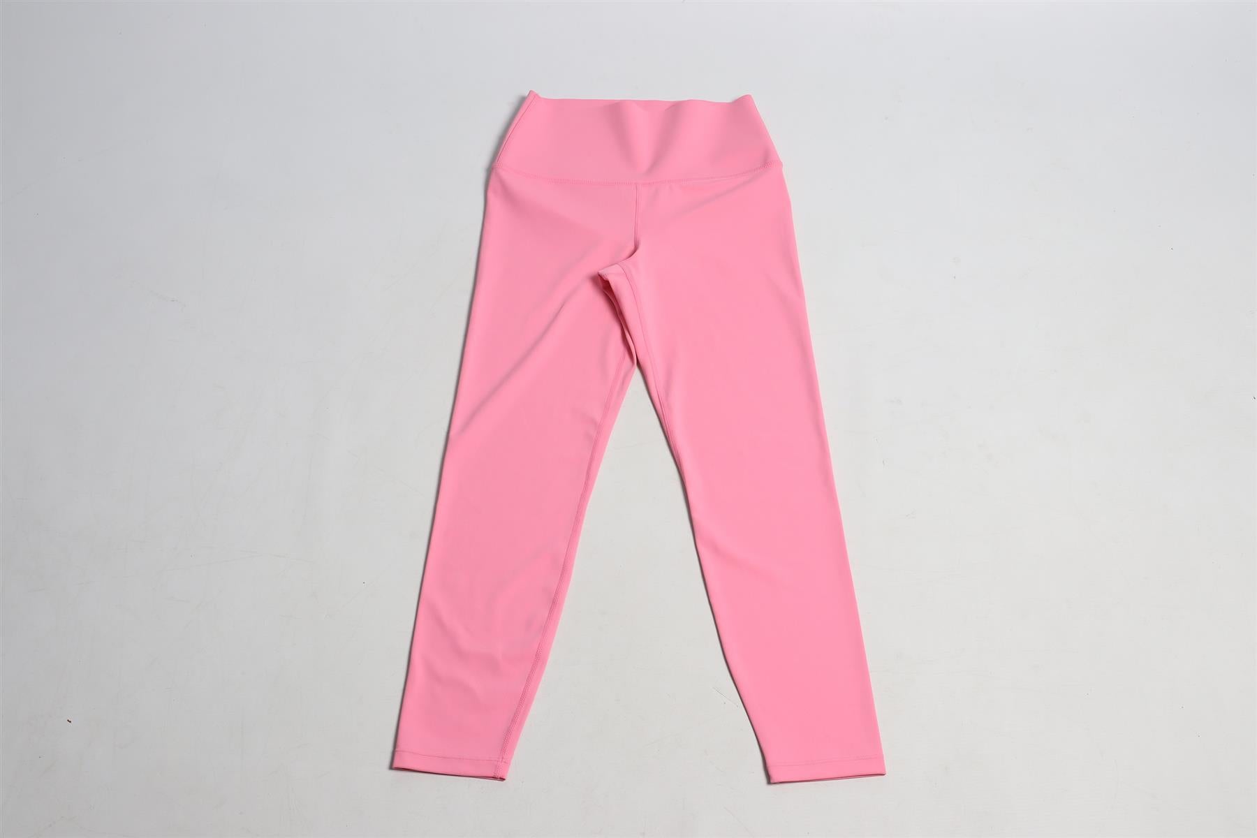 CARBON38 PINK JERSEY LEGGINGS SMALL