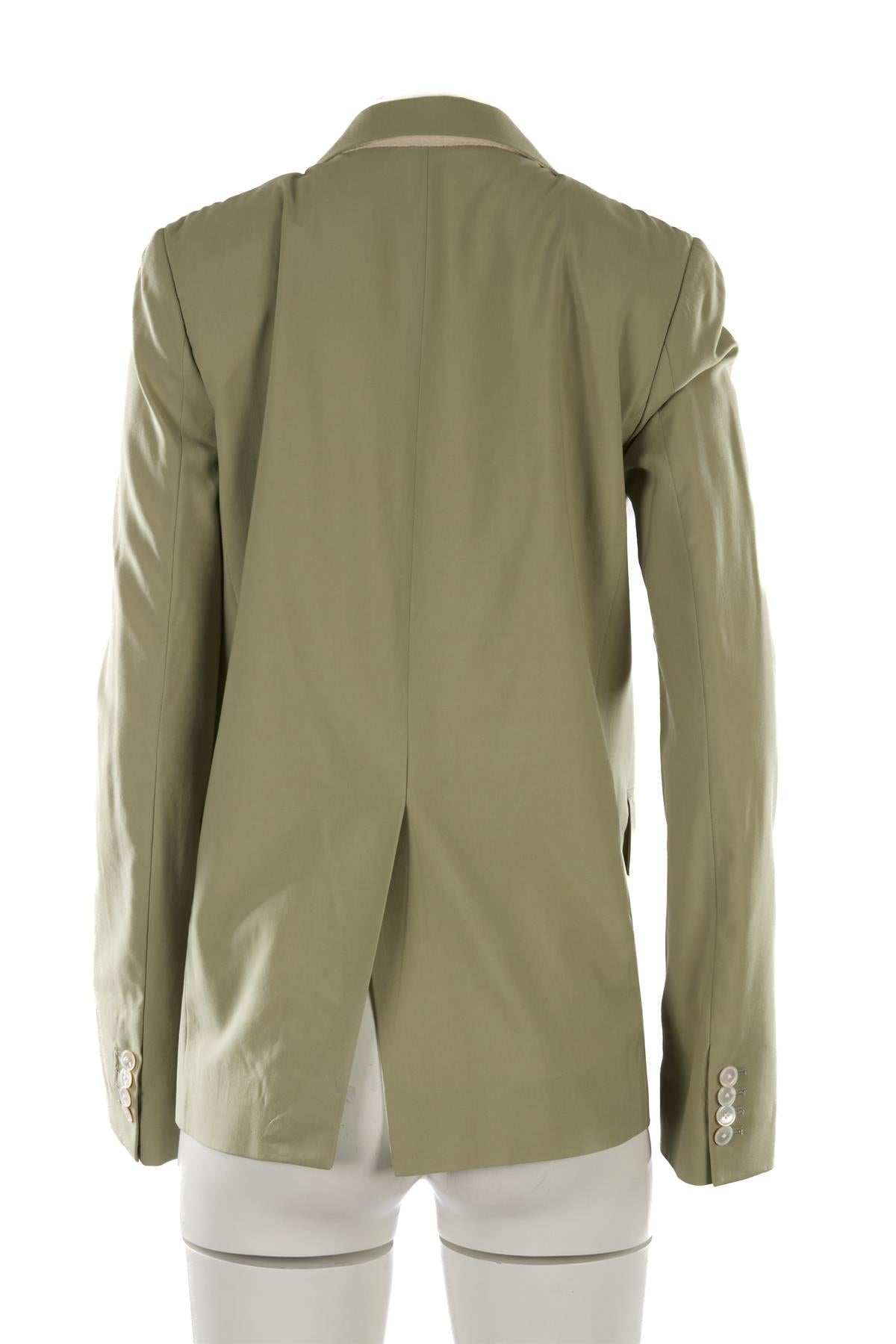 ALEX EAGLE GREEN WOOL BLAZER UK 8