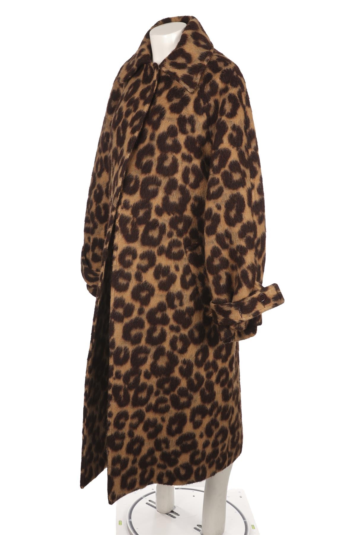 RAEY BROWN WOOL COAT XXSMALL-XSMALL