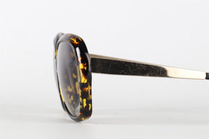 VICTORIA BECKHAM ROUND FRAME ACETATE SUNGLASSES ONE SIZE