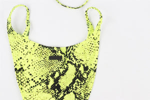 TRIANGLE YELLOW BIKINI MEDIUM-LARGE