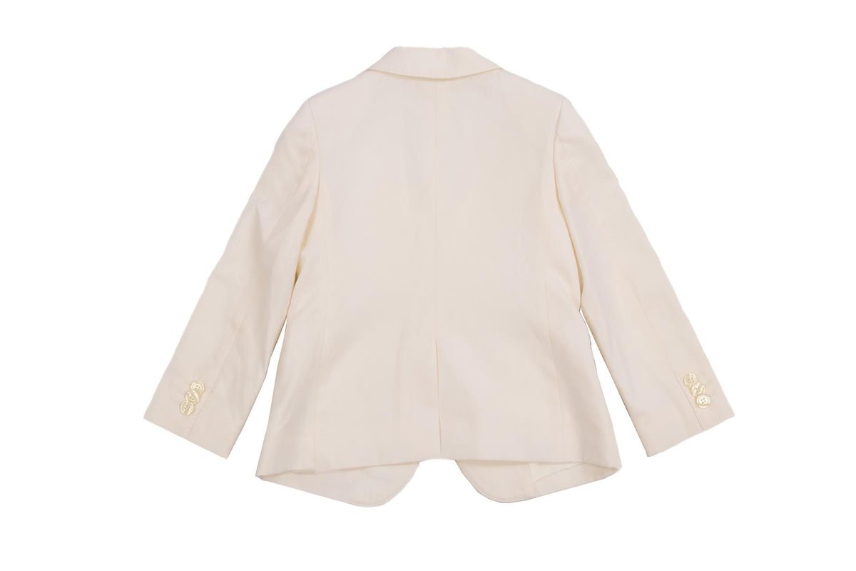 DOLCE & GABBANA CREAM KIDS BOYS 3 PIECE SUIT 4 YEARS