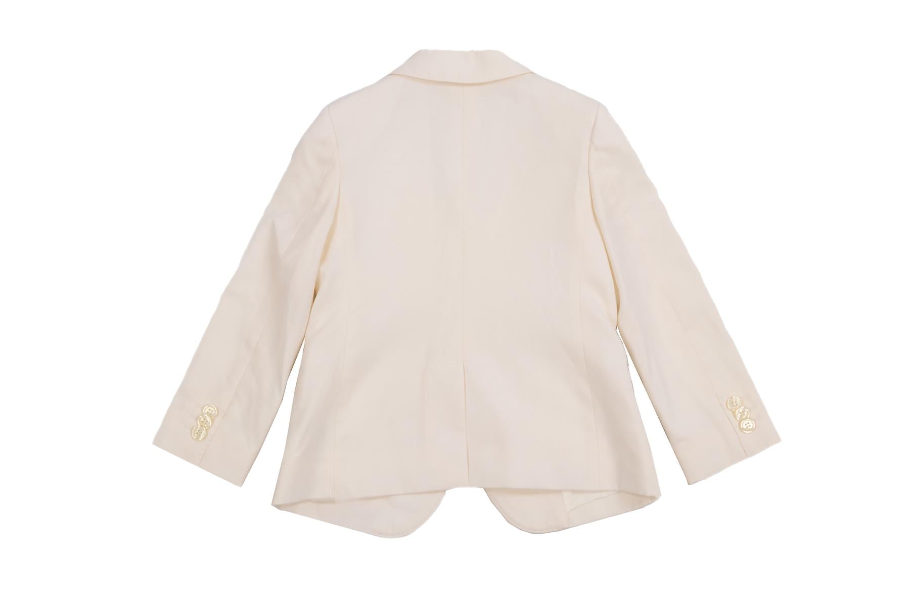 DOLCE & GABBANA CREAM KIDS BOYS 3 PIECE SUIT 4 YEARS