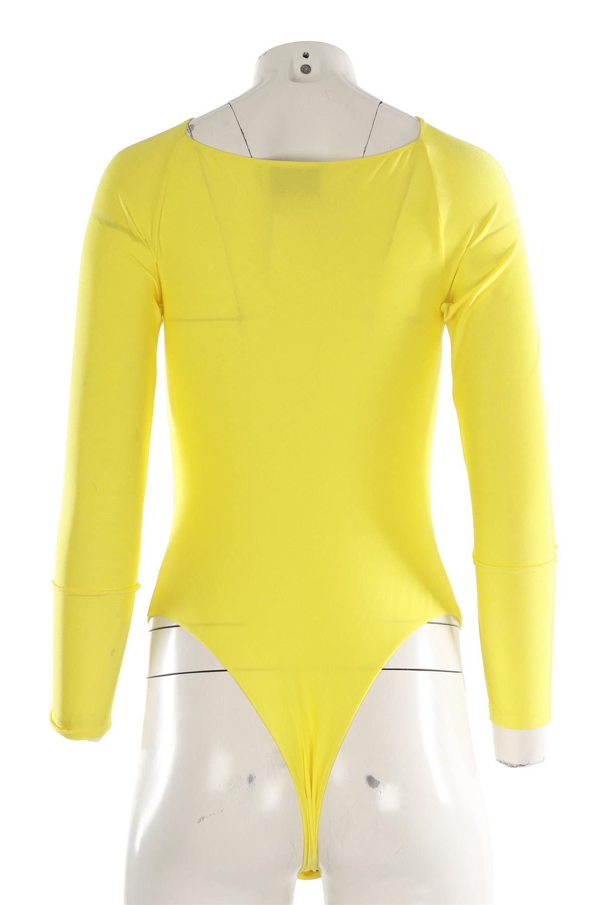 COPERNI YELLOW JERSEY BODYSUIT MEDIUM