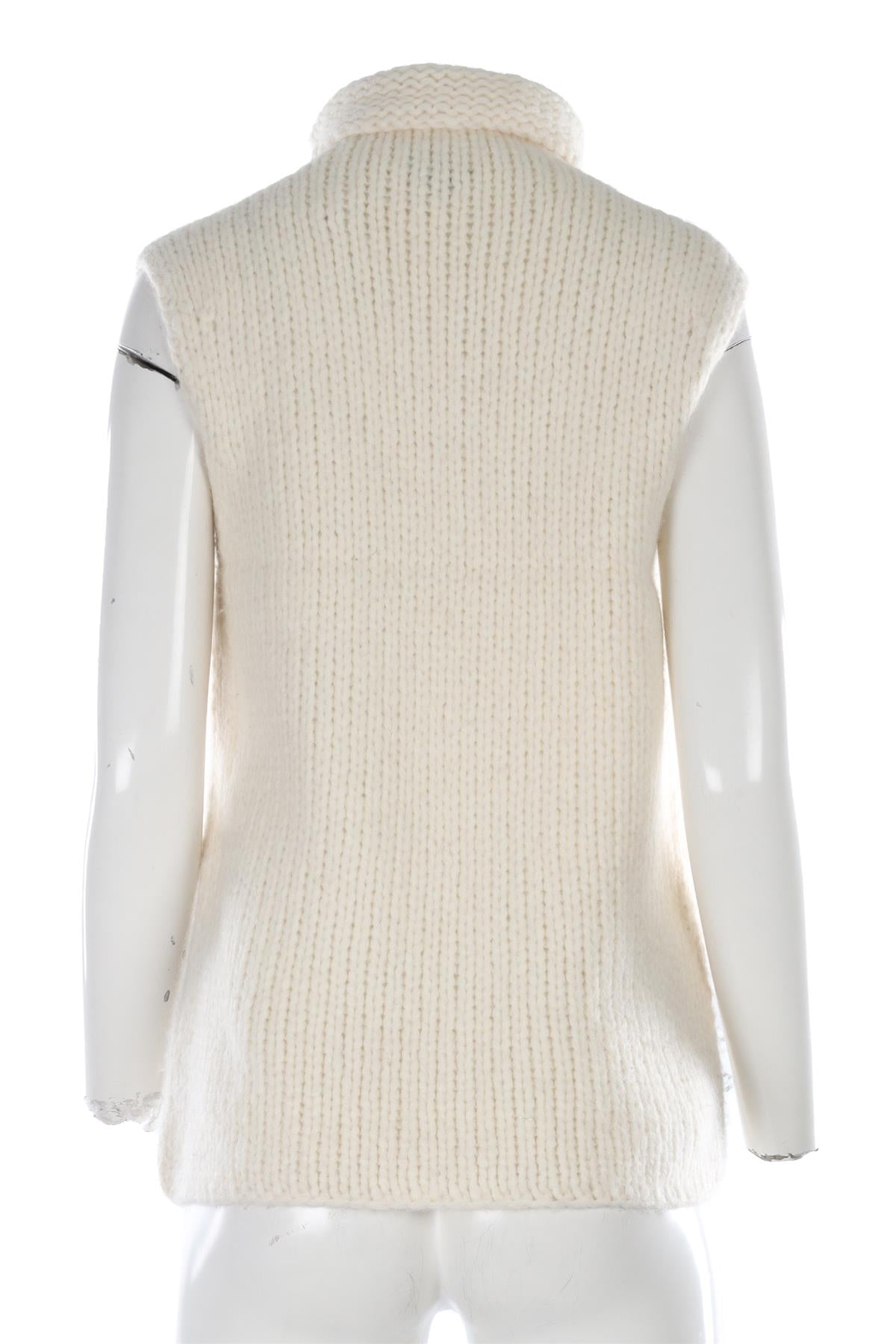 THEORY IVORY ALPACA TOP XSMALL