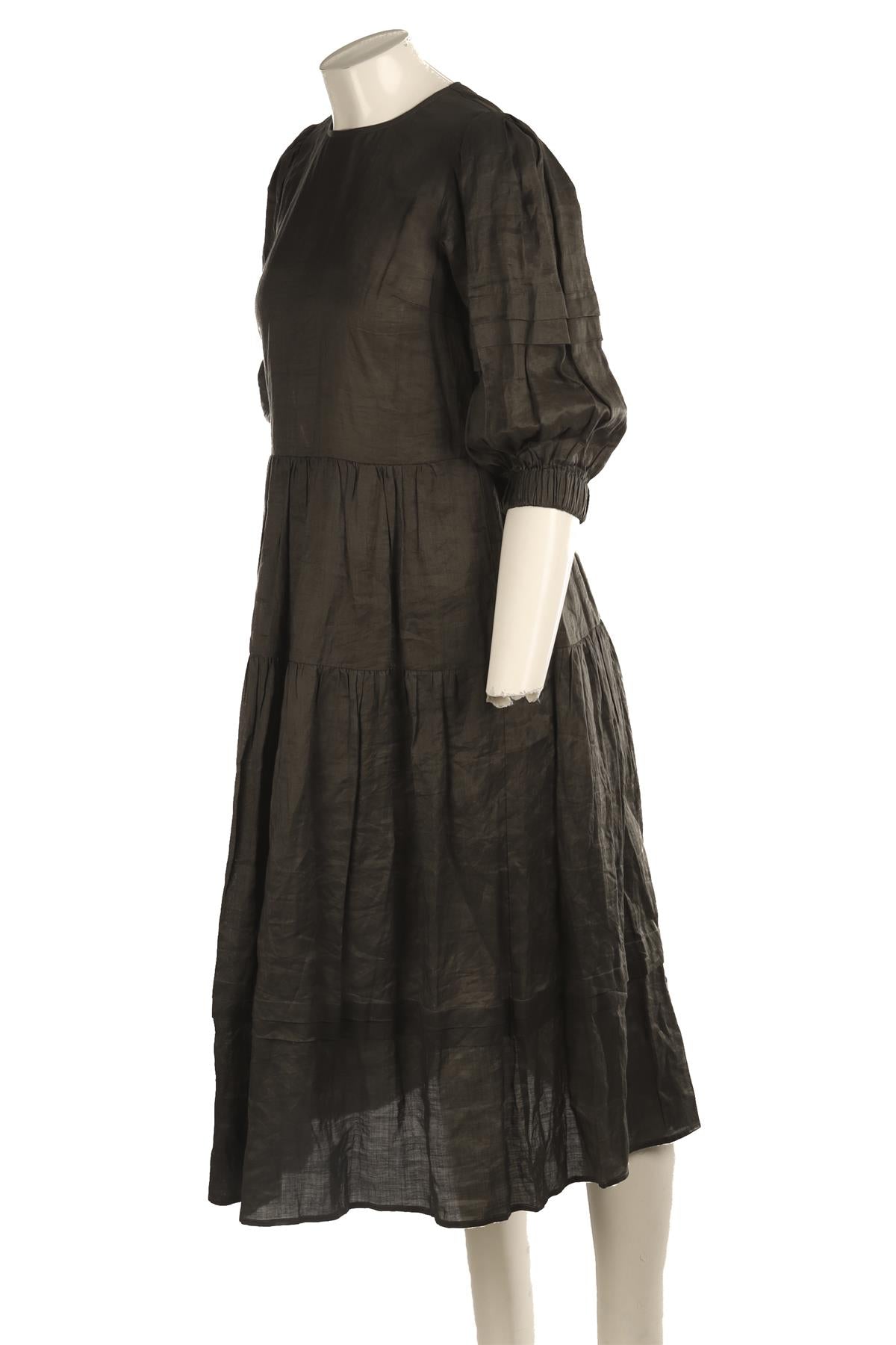 SEA NEW YORK GREEN RAMIE MAXI DRESS US 0 UK 4