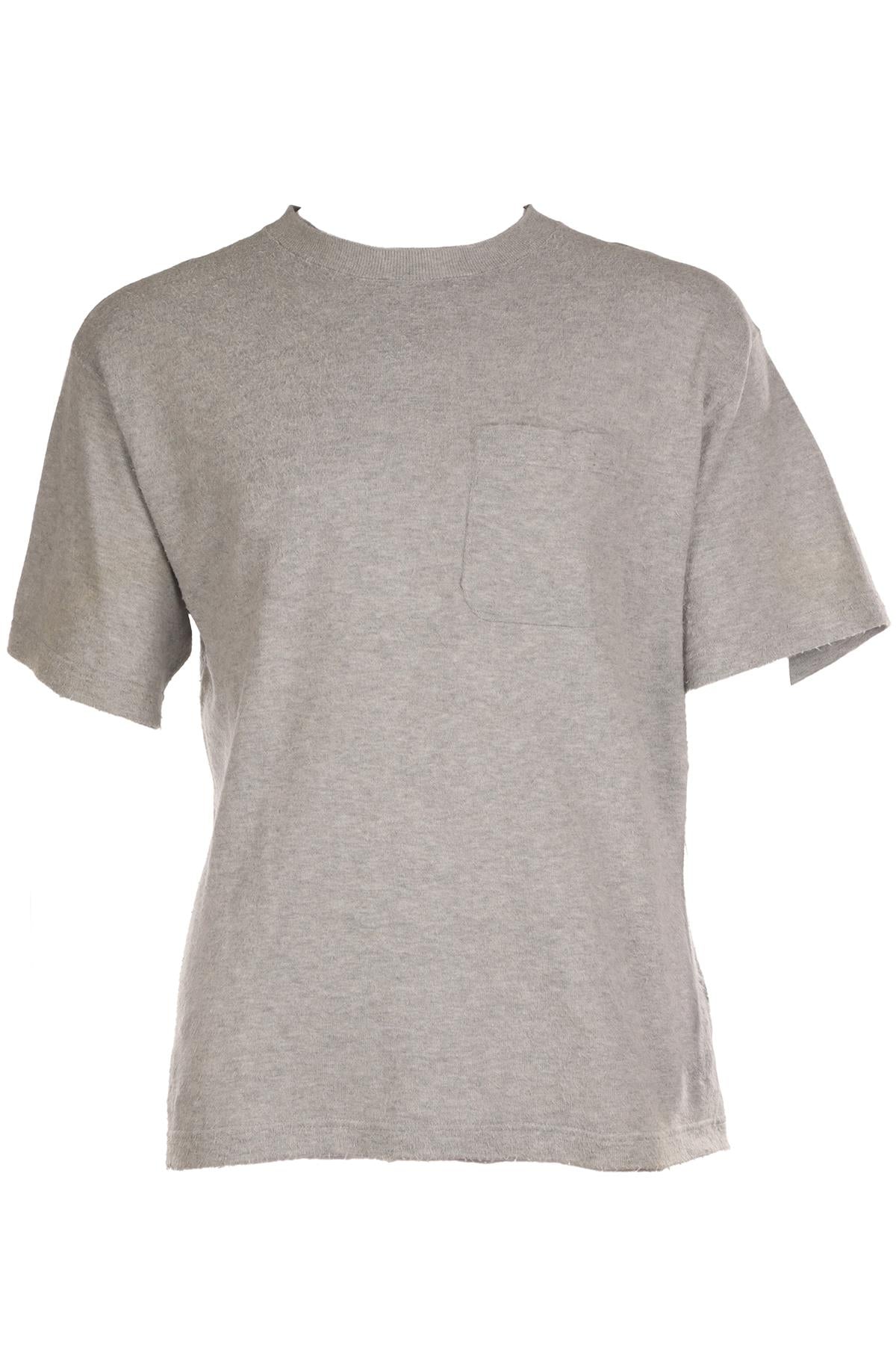 THE ROW GREY MEN'S COTTON T-SHIRT XSMALL