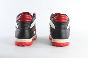GUCCI RED MAC80 LEATHER SNEAKERS EU 40 UK 7 US 10