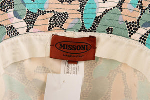 MISSONI MULTI COTTON BUCKET HAT MEDIUM