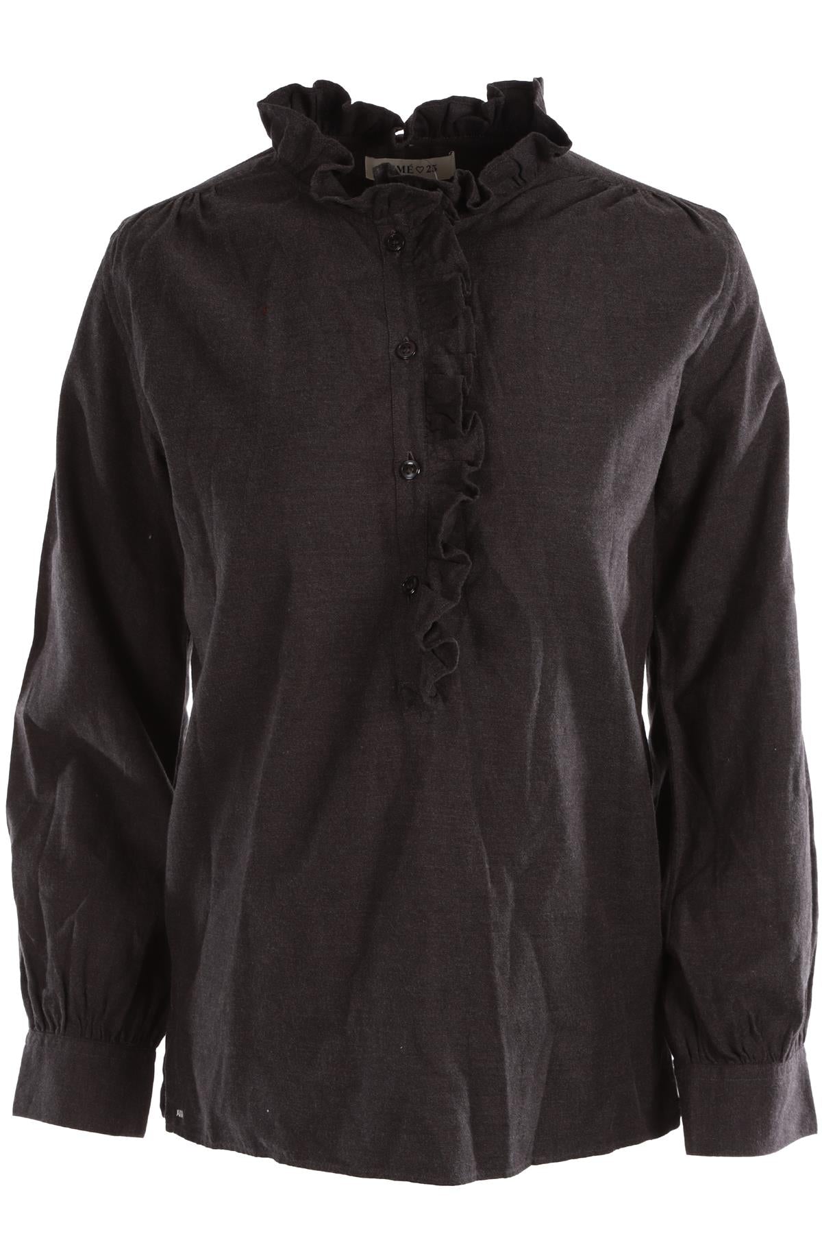 AIMÉ GREY COTTON SHIRT FR 34 UK 6