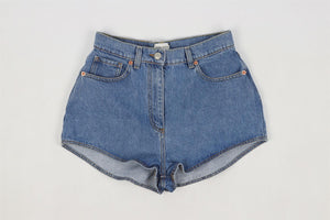 MAGDA BUTRYM BLUE DENIM SHORTS FR 38 UK 10