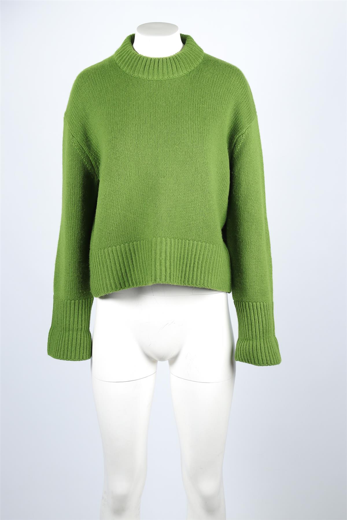 Lisa Yang Green Cashmere Sweater MEDIUM - LARGE