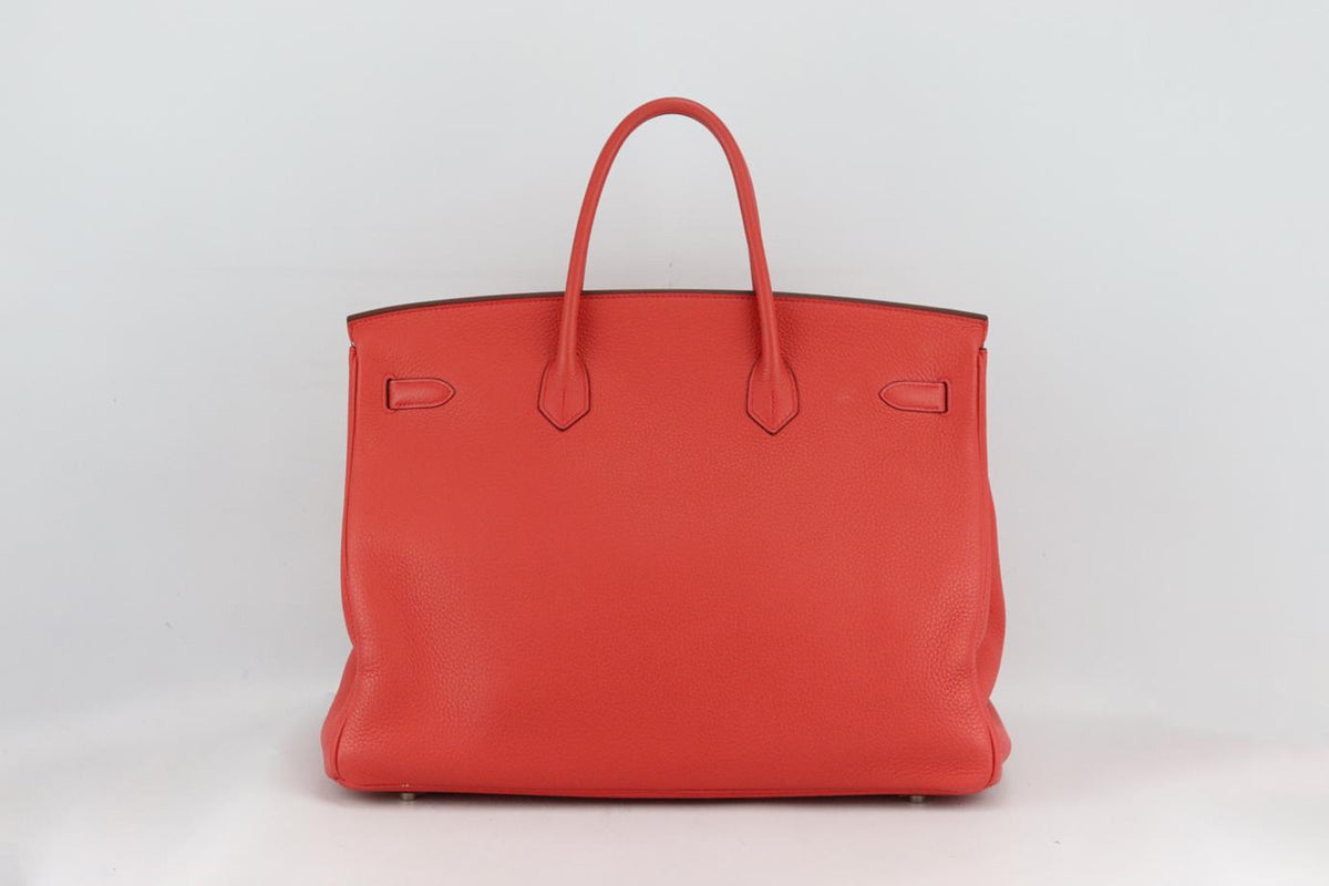 HERMÈS 2010 BIRKIN 40CM TOGO LEATHER BAG