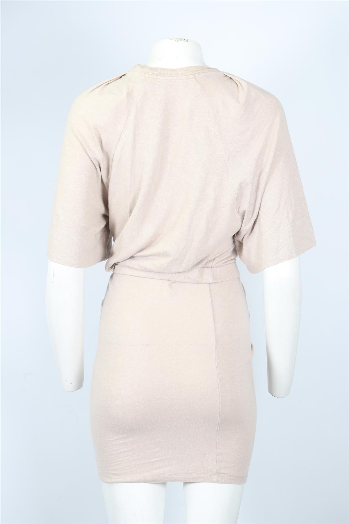 IRO LINEN MINI DRESS XSMALL