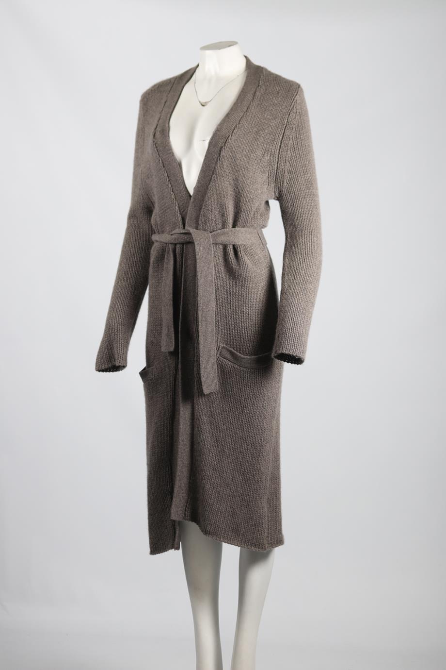 SABLYN BELTED CASHMERE CARDIGAN LARGE