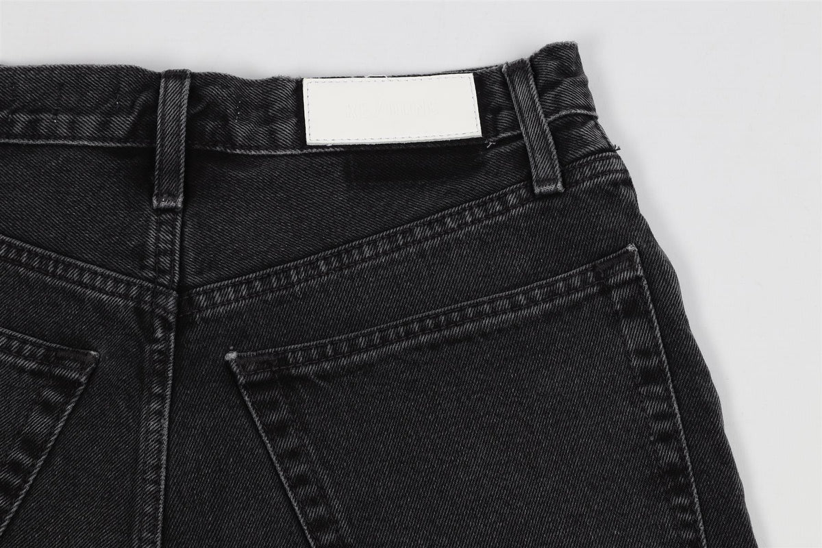 RE/DONE HIGH RISE DENIM SHORTS W27 UK 8-10