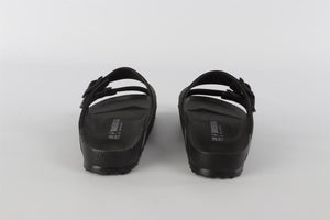 BIRKENSTOCK BLACK RUBBER SANDALS EU 38 UK 5 US 8