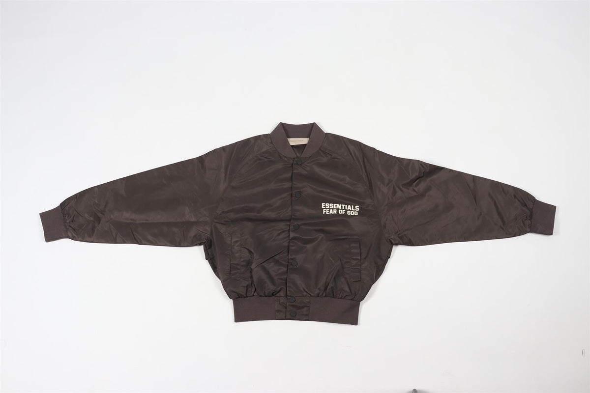 FEAR OF GOD BROWN KIDS BOYS SHELL JACKET 8 YEARS