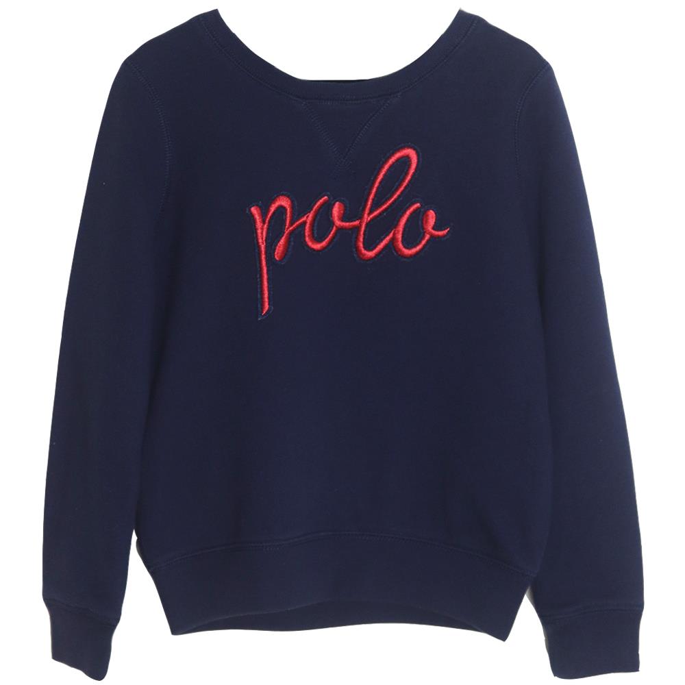 POLO RALPH LAUREN KIDS GIRLS COTTON SWEATSHIRT 6 YEARS