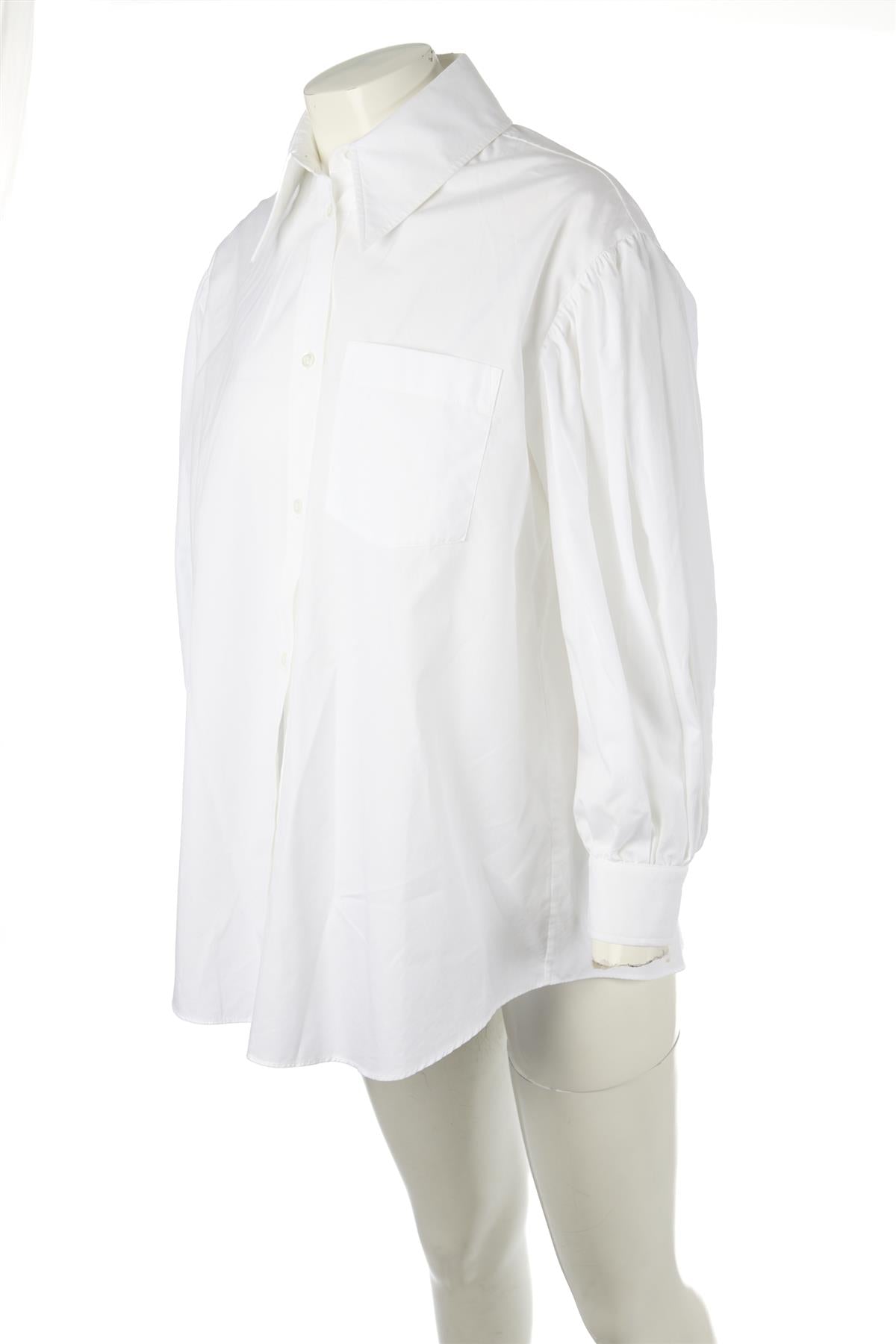 SIMONE ROCHA WHITE COTTON SHIRT UK 4