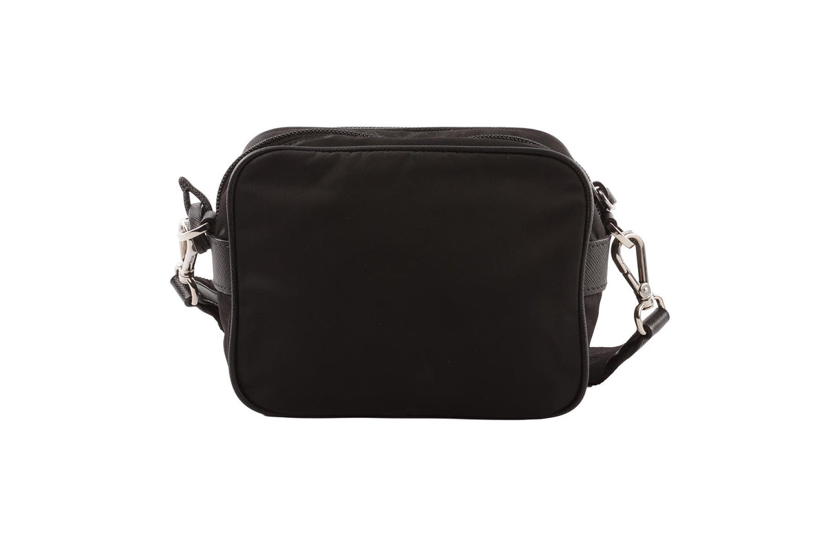 BLACK 2005 RE-EDITION CAMERA NYLON SHOULDER BAG