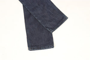 LORO PIANA BLUE HIGH RISE FLARED JEANS IT 36 UK 4