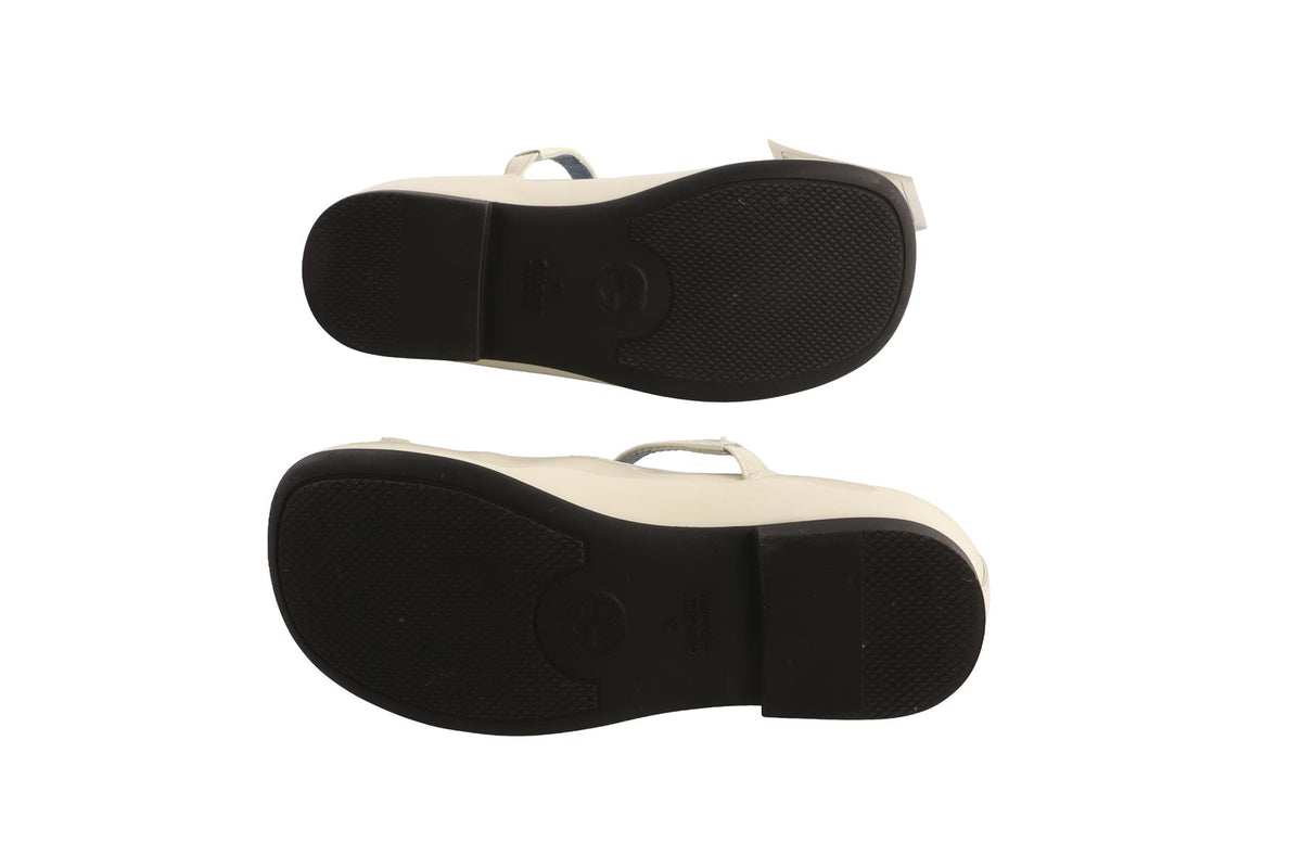 GUCCI ECRU KIDS GIRLS BALLET FLATS EU 28 UK 10 US 11
